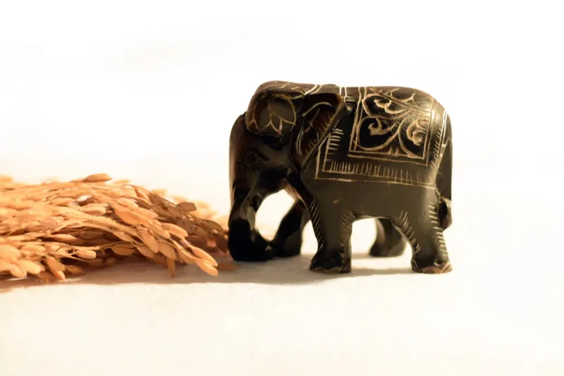 Stone Elephant Idol – Strength Meets Beauty